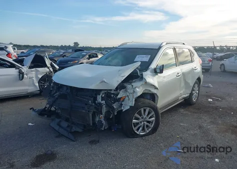 2017 Nissan Rogue Sv z USA, uszkodzony, nr VIN 5N1AT2MT7HC839922